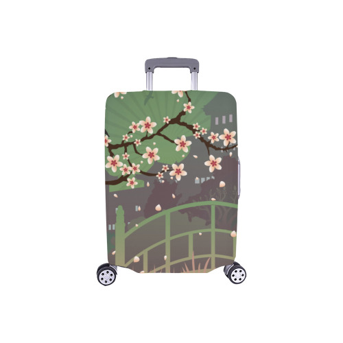 Blossom Sundown Luggage Cover/Small 18"-21"