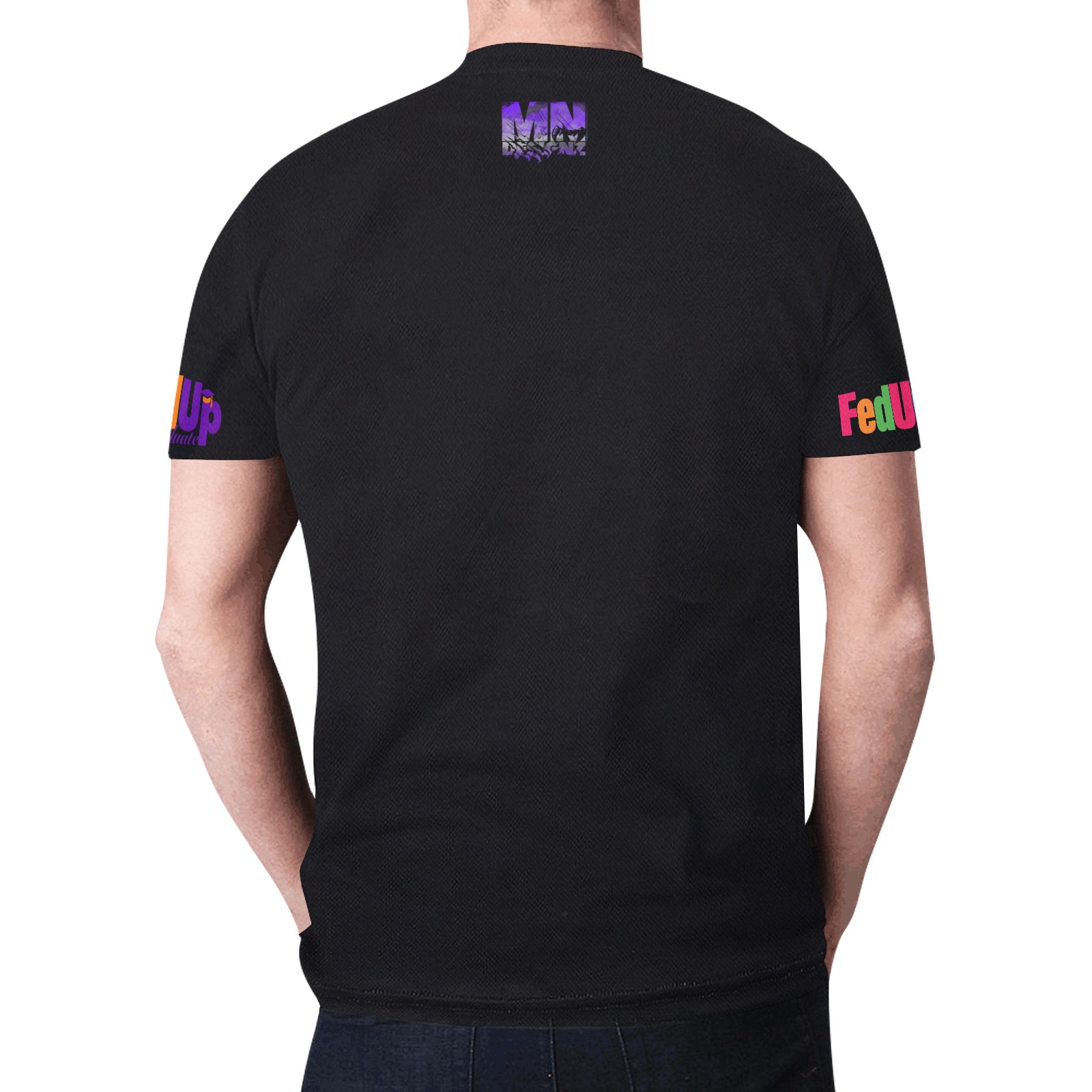 FedUp R Us New All Over Print T-shirt for Men (Model T45)