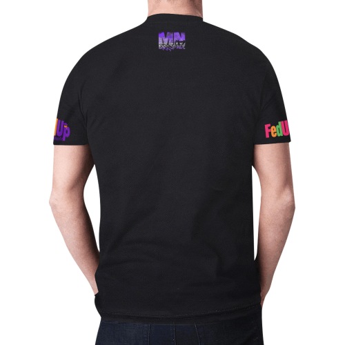 FedUp R Us New All Over Print T-shirt for Men (Model T45)