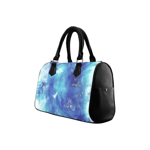 Encre Bleu Photo Boston Handbag (Model 1621)