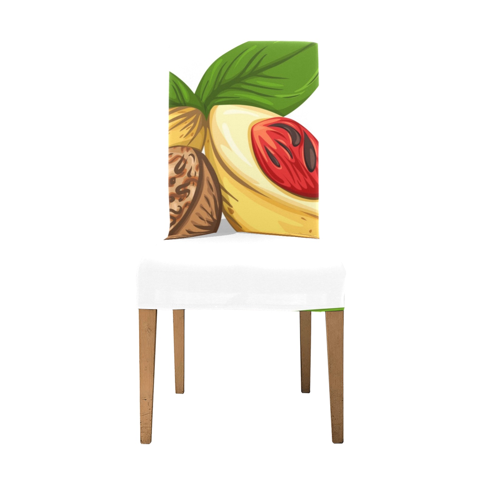 Nutmeg art 2022 Chair Cover (Pack of 4)