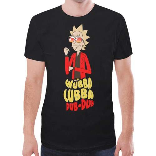 Rick Wubba New All Over Print T-shirt for Men (Model T45)