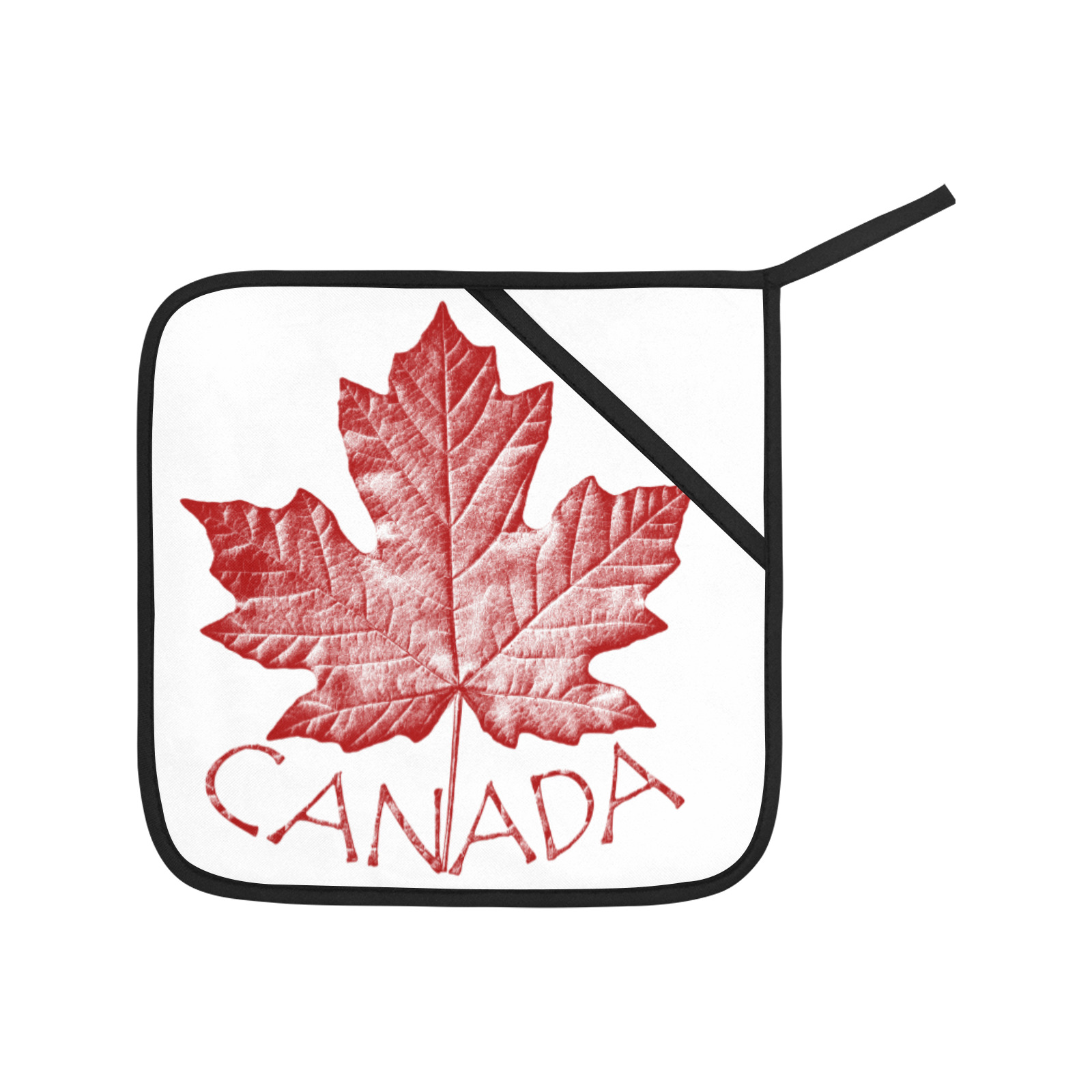 Vintage Canada Maple Leaf Oven Mitt & Pot Holder