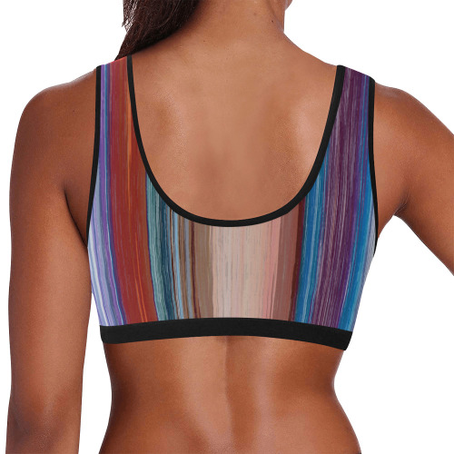 Altered Colours 1537 Women's All Over Print Sports Bra-New (Model T52)