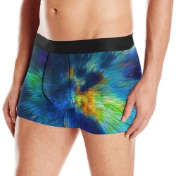Abstract Digital Art - Glitch Men's All Over Print Boxer Briefs (Model L10)