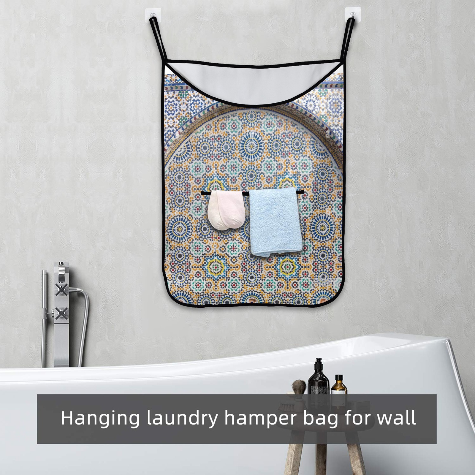 BATHROOM SET COLLECTION 1.3 Hanging Laundry Bag