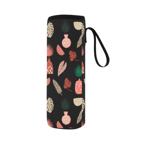 Simple nature in vases 2 Neoprene Water Bottle Pouch/Large