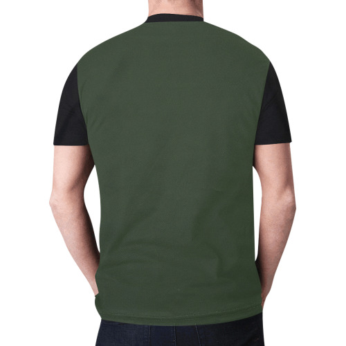 Absinthe New All Over Print T-shirt for Men (Model T45)