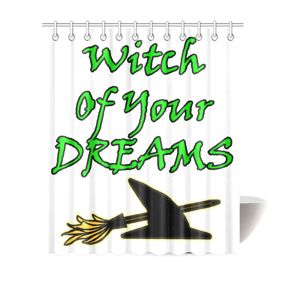 Witch of your Dreams Shower Curtain 72"x84"