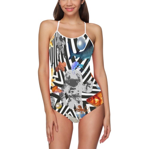 POINT OF ENTRY 2 Strap Swimsuit ( Model S05)