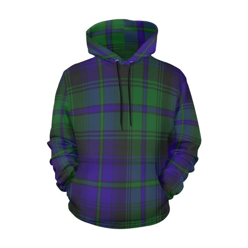5TH. ROYAL SCOTS OF CANADA TARTAN All Over Print Hoodie for Women (USA Size) (Model H13)