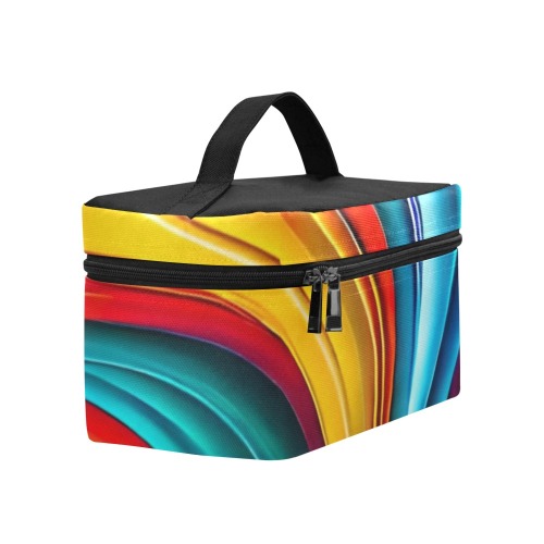 Rainbow Dreamscape Cosmetic Bag/Large (Model 1658)