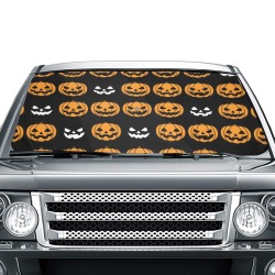 Pumpkins Car Sun Shade Umbrella 58"x29"