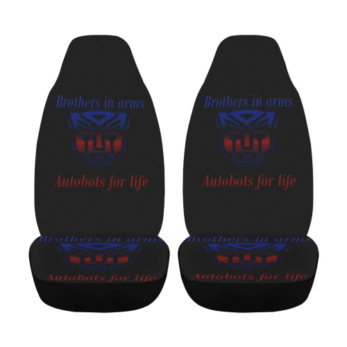 Brothers in arms Car Seat Cover Airbag Compatible (Set of 2)
