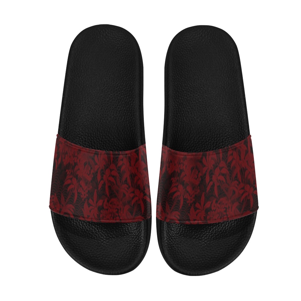 Kinmo Crimson Women's Slide Sandals (Model 057)