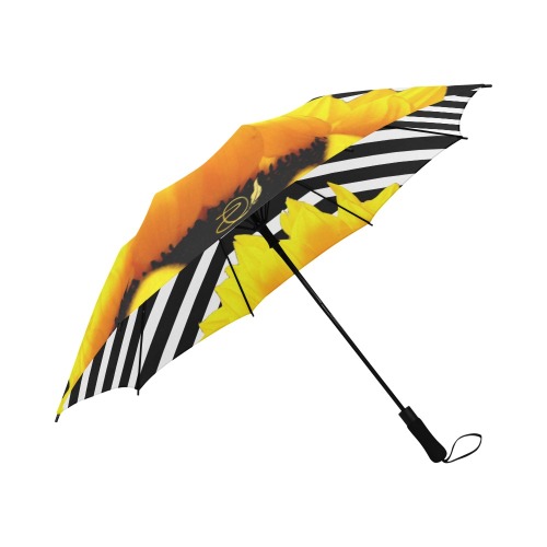Sunflower Umbrella Semi-Automatic Foldable Umbrella (Model U05)