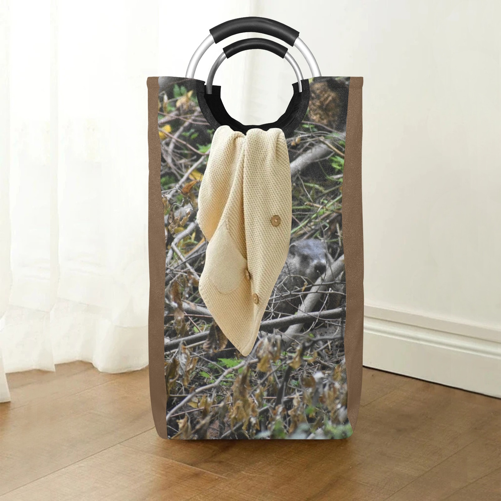 Busy Beaver Square Laundry Bag