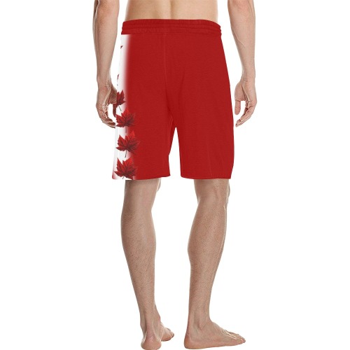 Canada Souvenir Shorts Men's All Over Print Casual Shorts (Model L23)