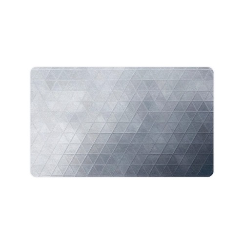 mosaic triangle 13 Doormat 30"x18" (Black Base)