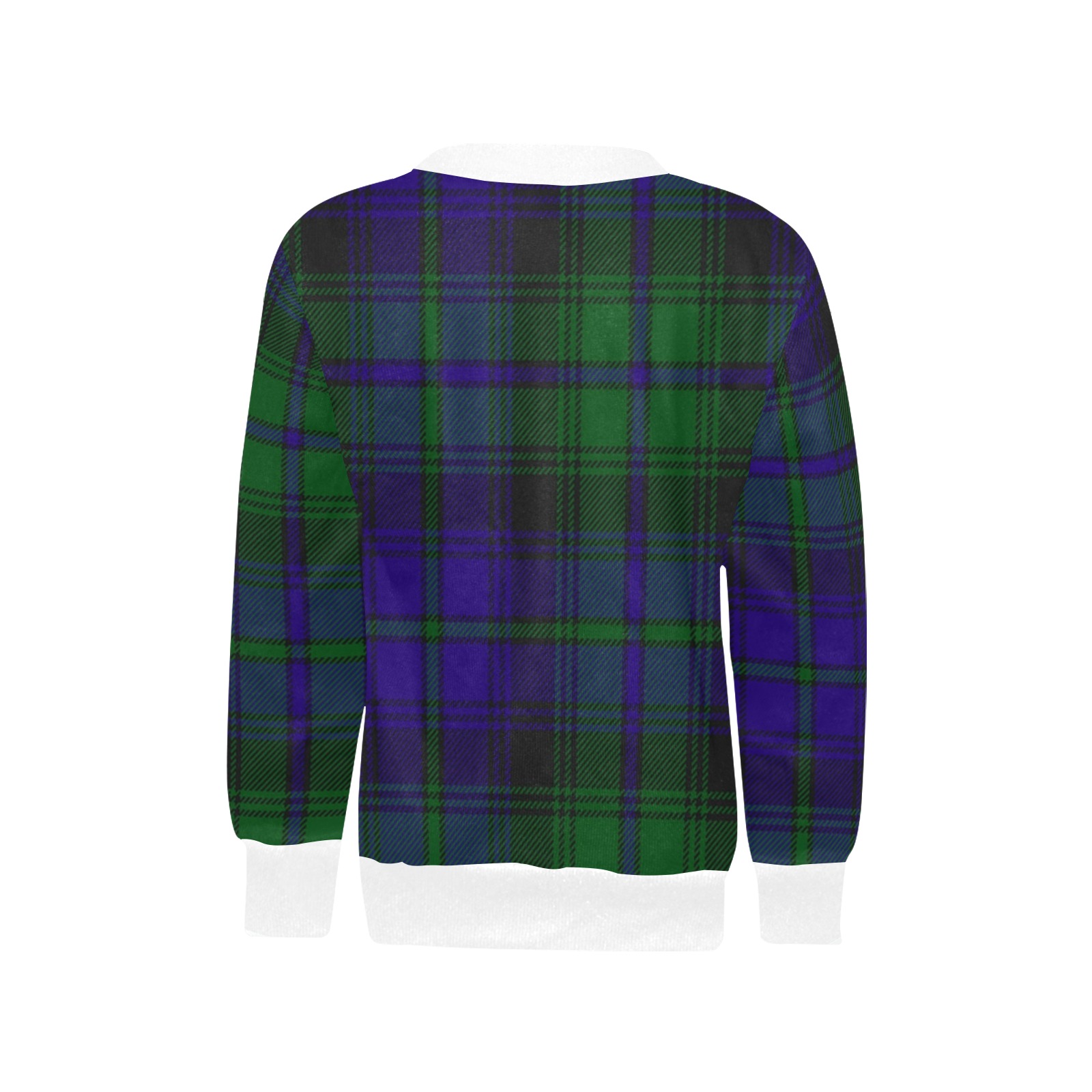 5TH. ROYAL SCOTS OF CANADA TARTAN Girls' All Over Print Crew Neck Sweater (Model H49)