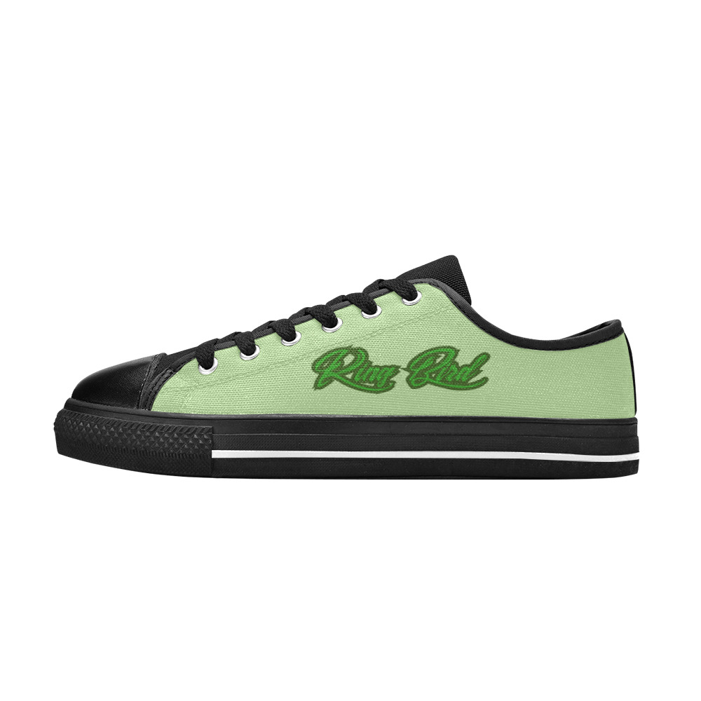 GREEN Men's Classic Canvas Shoes (Model 018)