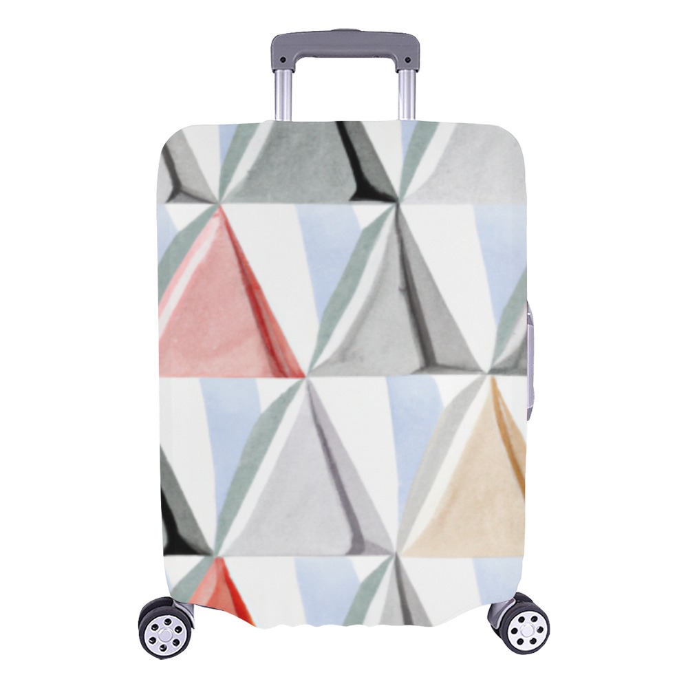 Diamond Geometric Pattern Luggage Cover/Large 26"-28"