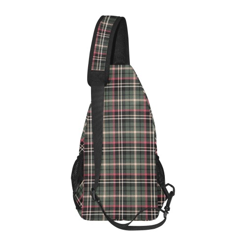 Classic Plaid All Over Print Chest Bag (Model 1719)