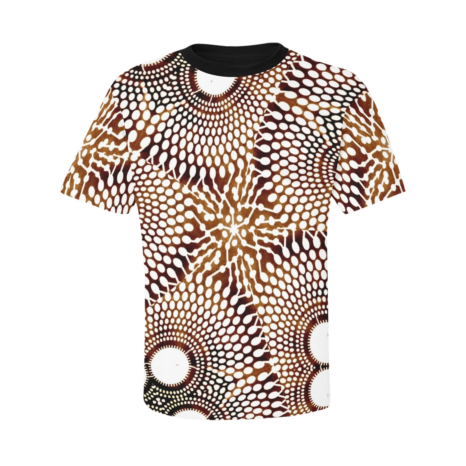 AFRICAN PRINT PATTERN 4 Men's All Over Print T-Shirt with Chest Pocket (Model T56)
