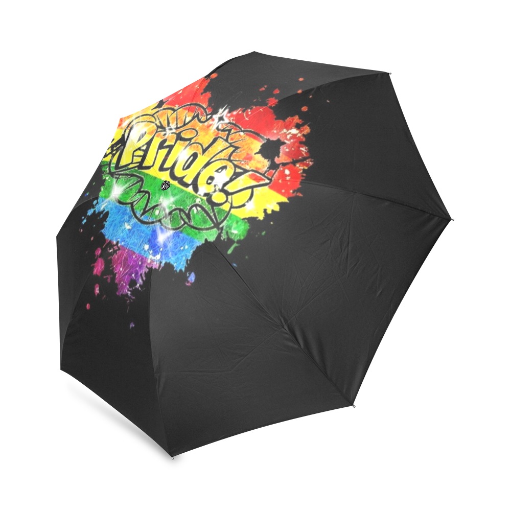 Rainbow Pride by Nico Bielow Foldable Umbrella (Model U01)