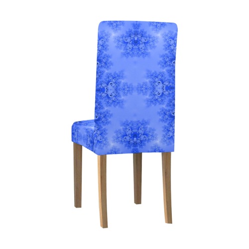 Blue Sky over the Bluebells Frost Fractal Chair Cover (Pack of 4)