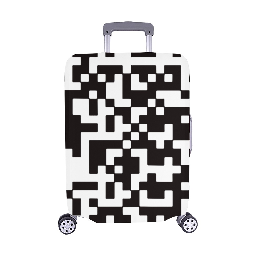 BTC QR Luggage Cover/Medium 22"-25"