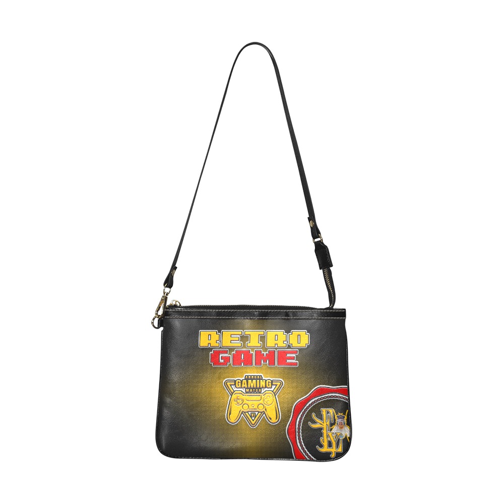 Retro Game Collectable Fly Small Shoulder Bag (Model 1710)