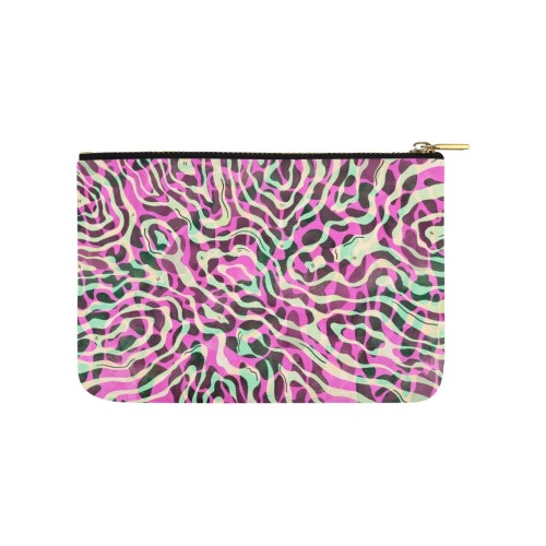 Abstract wavy animal camo_85DF Carry-All Pouch 9.5''x6''