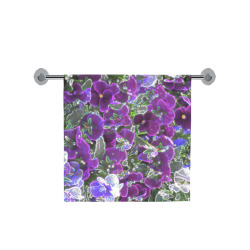 Field Of Purple Flowers 8420 Bath Towel 30"x56"