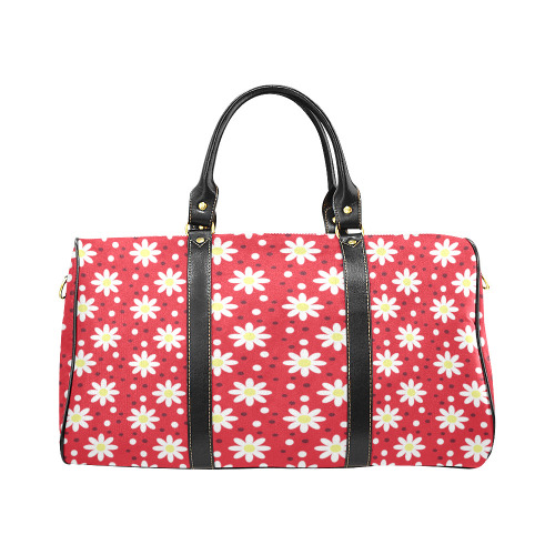 daisy dots red