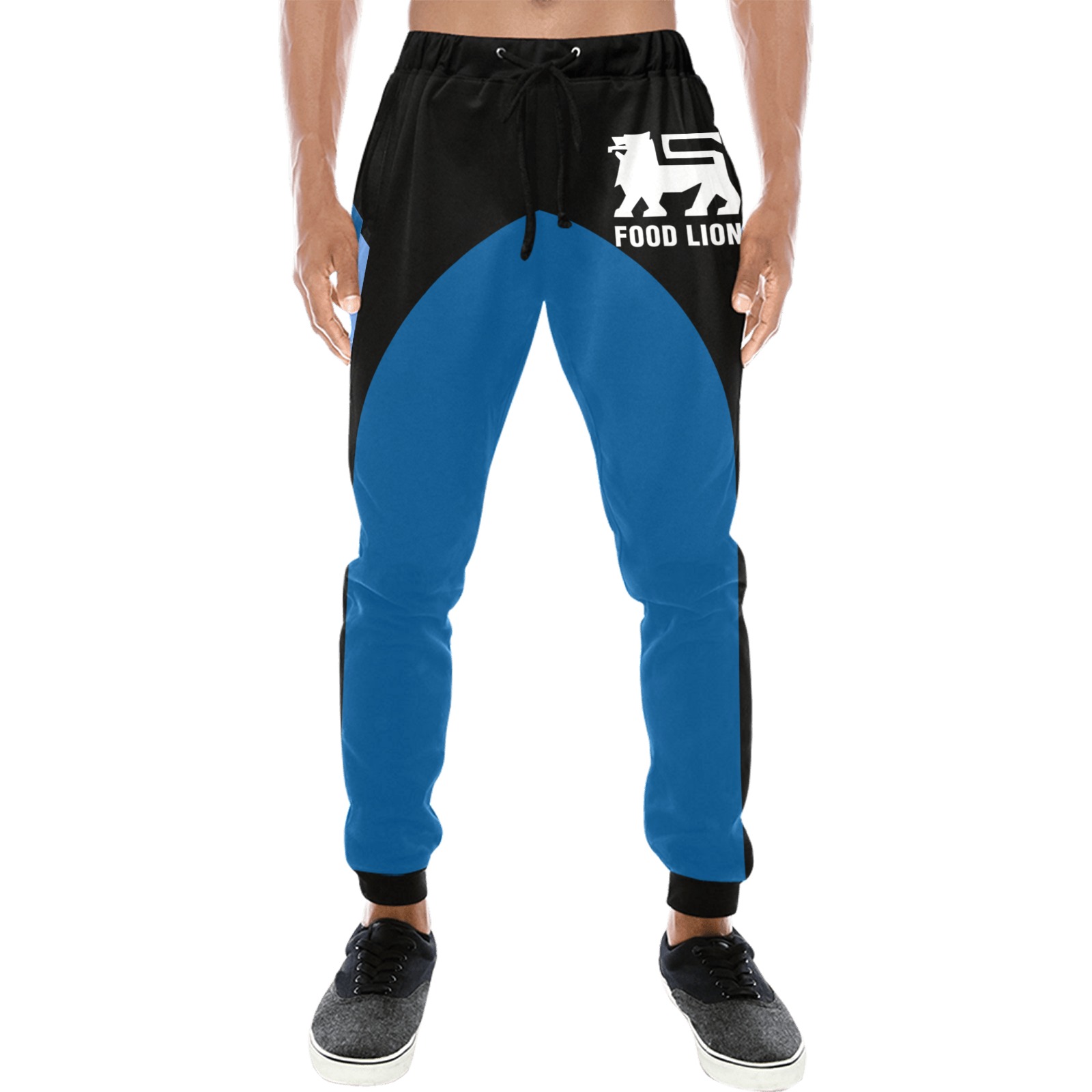 lion Pants2 Men's All Over Print Sweatpants (Model L11)