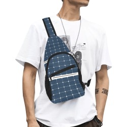 Solar Technology Power Panel Image Cell Energy All Over Print Chest Bag (Model 1719)