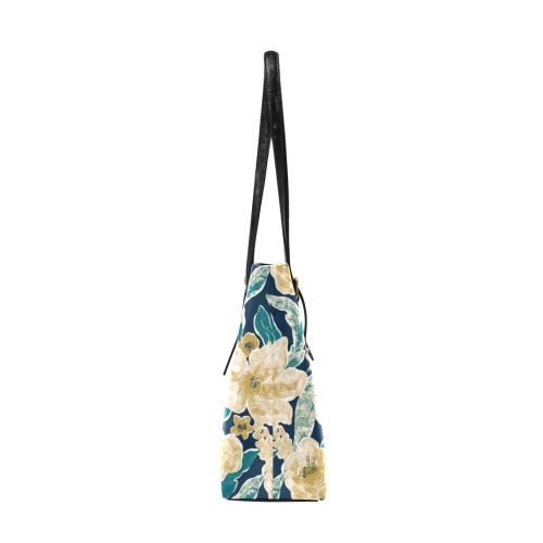 Painted Flowers Euramerican Tote Bag/Large (Model 1656)