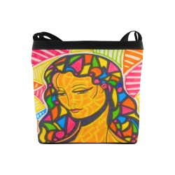 stain glass doodle Crossbody Bags (Model 1613)