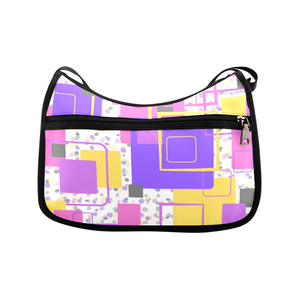 Squares on Dots Crossbody Bags (Model 1616)