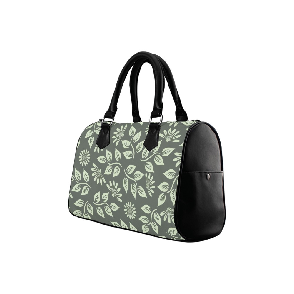 Leaves Boston Handbag (Model 1621)