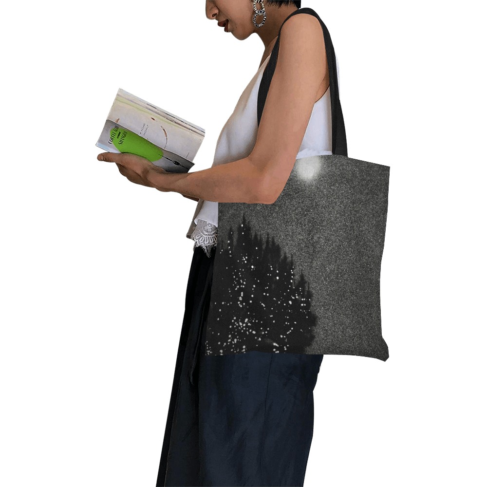 The Glow All Over Print Canvas Tote Bag/Small (Model 1697)