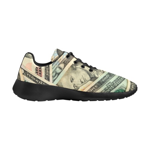 US PAPER CURRENCY Men's Athletic Shoes (Model 0200)