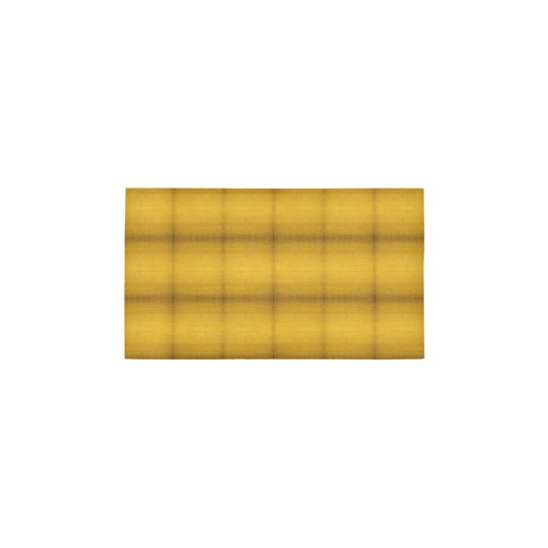 yellow squares Bath Rug 16''x 28''