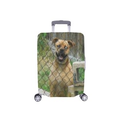 A Smiling Dog Luggage Cover/Small 18"-21"