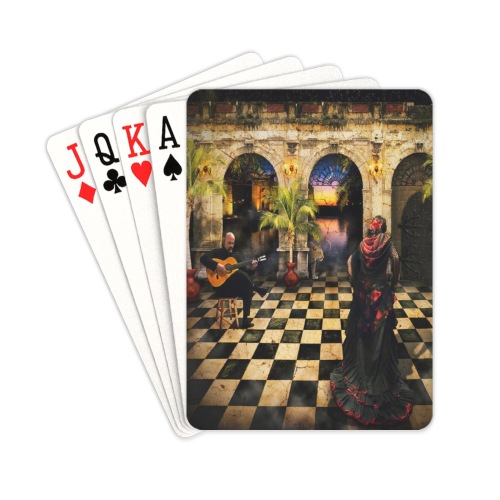 The Flamenco Palace Playing Cards 2.5"x3.5"