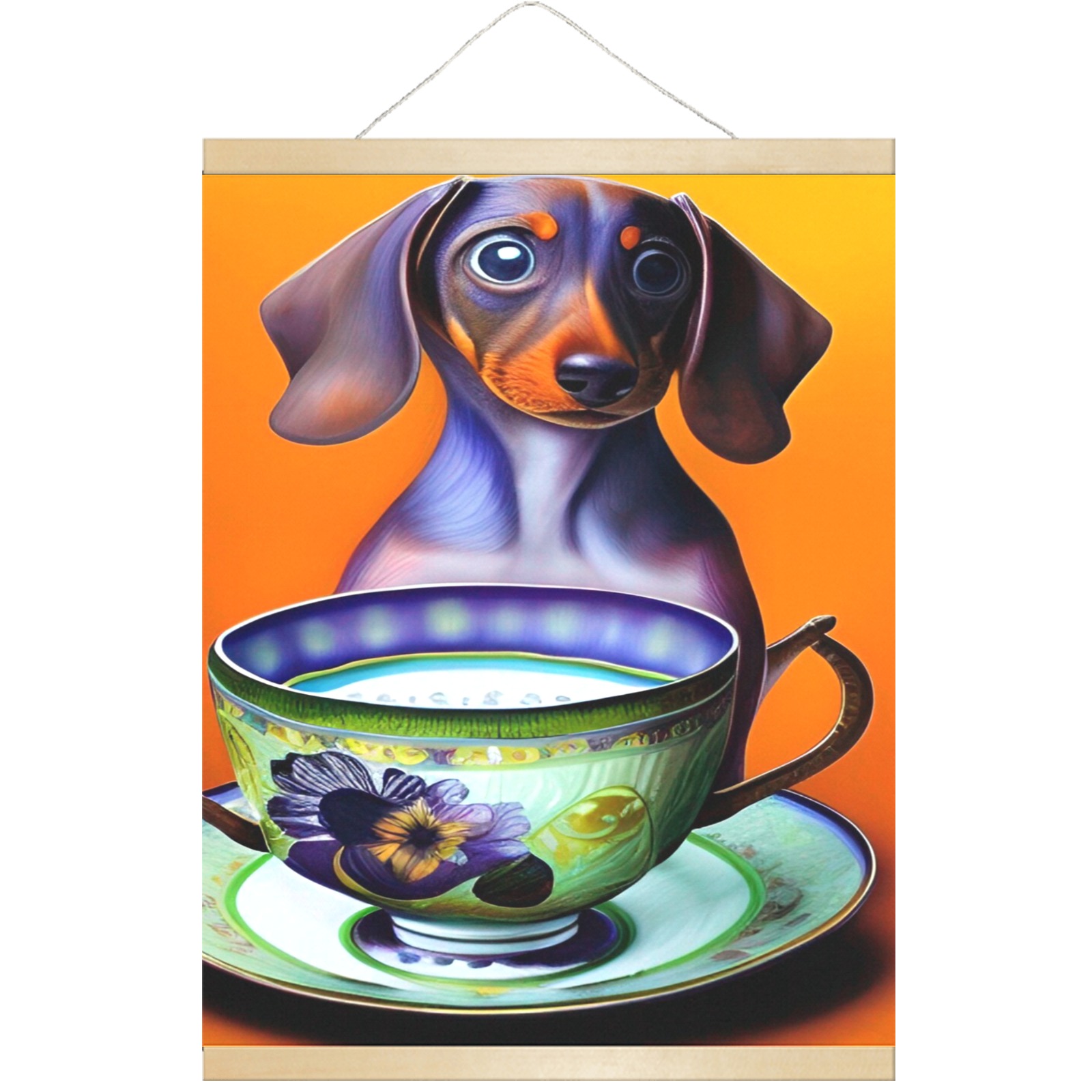 Teacups Puppies 4 Hanging Poster 18"x24"