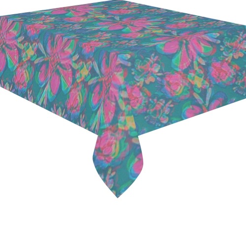 Unique Style Pattern Thickiy Ronior Tablecloth 70"x 52"