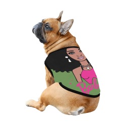 Afro Barbie Pet Clothes All Over Print Pet Tank Top