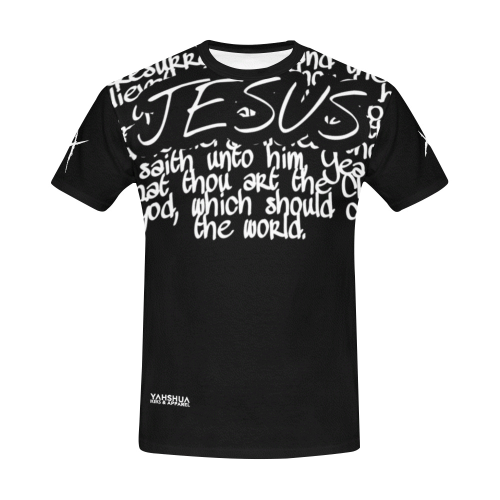 J11 Black All Over Print T-Shirt for Men (USA Size) (Model T40)